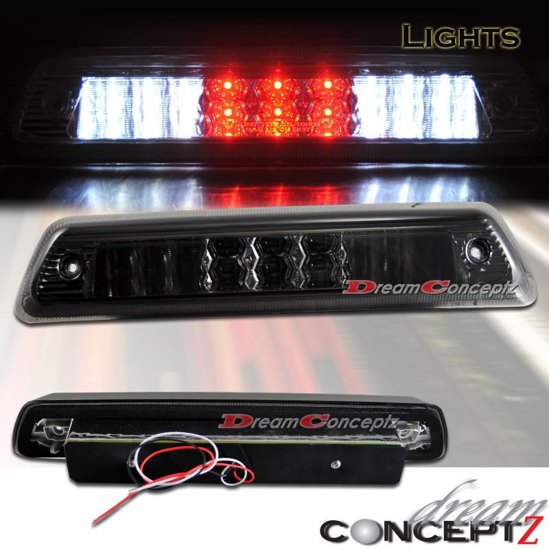 2009 2012 Ford F150 F 150 LED 3rd Third Brake Light Smoke Lens