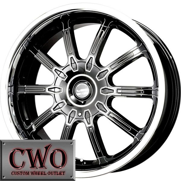 17 Black Falken LX 10 Wheels Rims 5x100 5x114 3 5 Lug