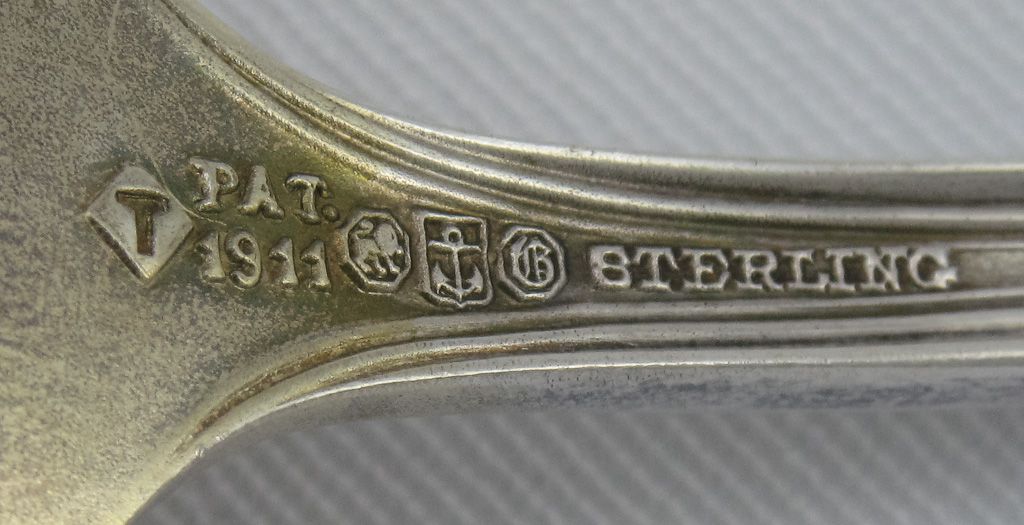 EXC ENGRAVED GEN KEARNEY HDQTRS FORT SCOTT KANSAS STERLING SPOON