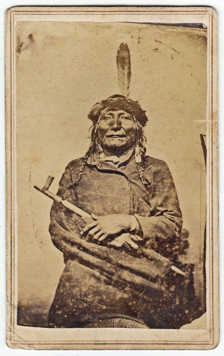 Yankton Sioux Indian   Bliss, Fort Sill Indian Territory 1870
