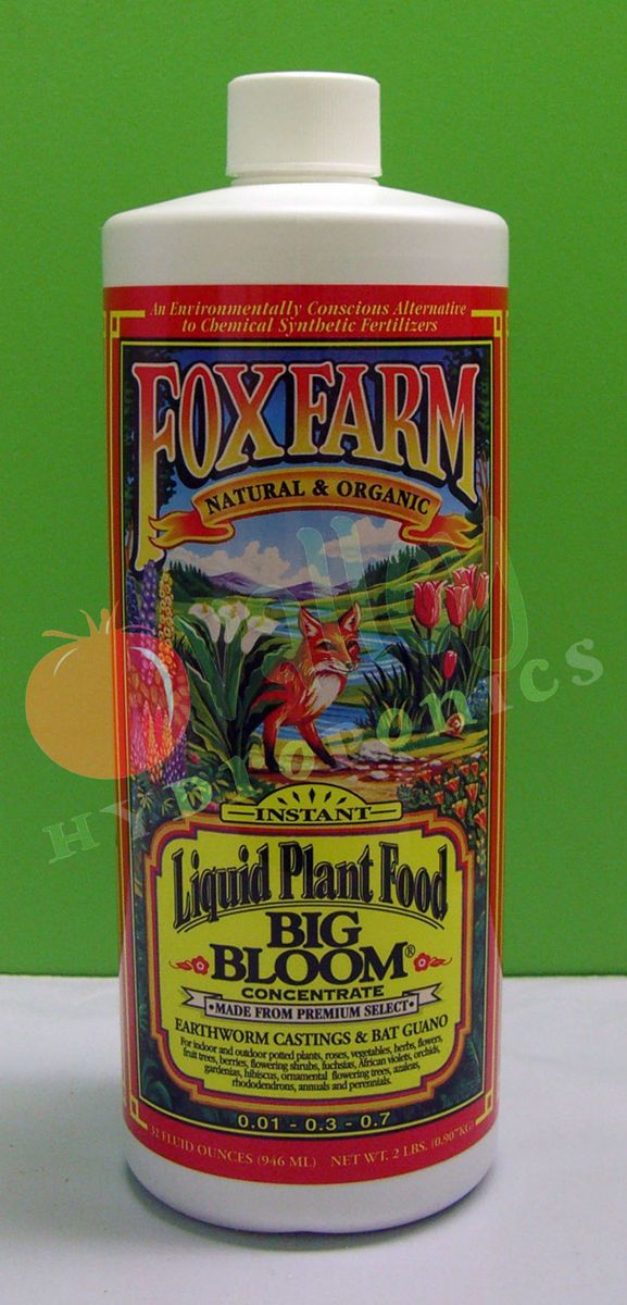  Bloom 1 Qt 32oz Concentrate Flower Enhancer Soil Hydro Fox Farm