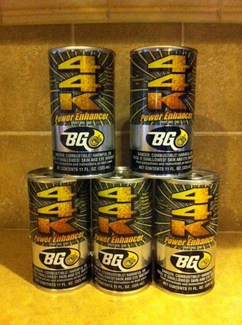 BG 44K Fuel System Cleaner Power Enhancer 5 Cans