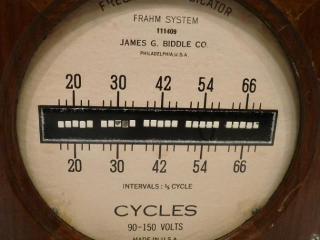 indiana strings frahm system james g biddle co frequency indicator
