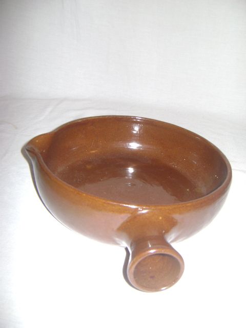 Vtg 2 Brown Dripfrench Onion Soup Bean Crock Large Stoneware 1 Lid