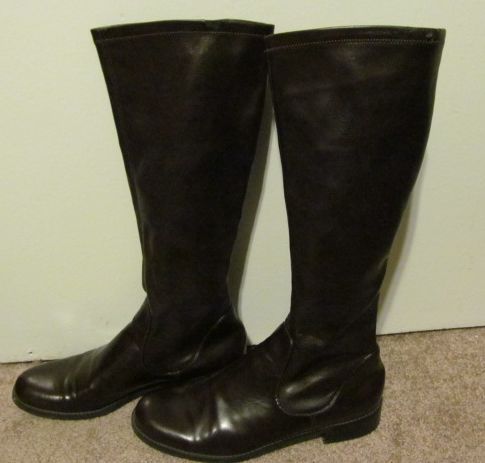 Franco Sarto Womens Brown Tall Riding Boots Sz 9W