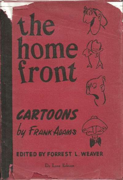  Front Cartoons by Frank Adams (De Luxe Edition), Adams, Frank; edited