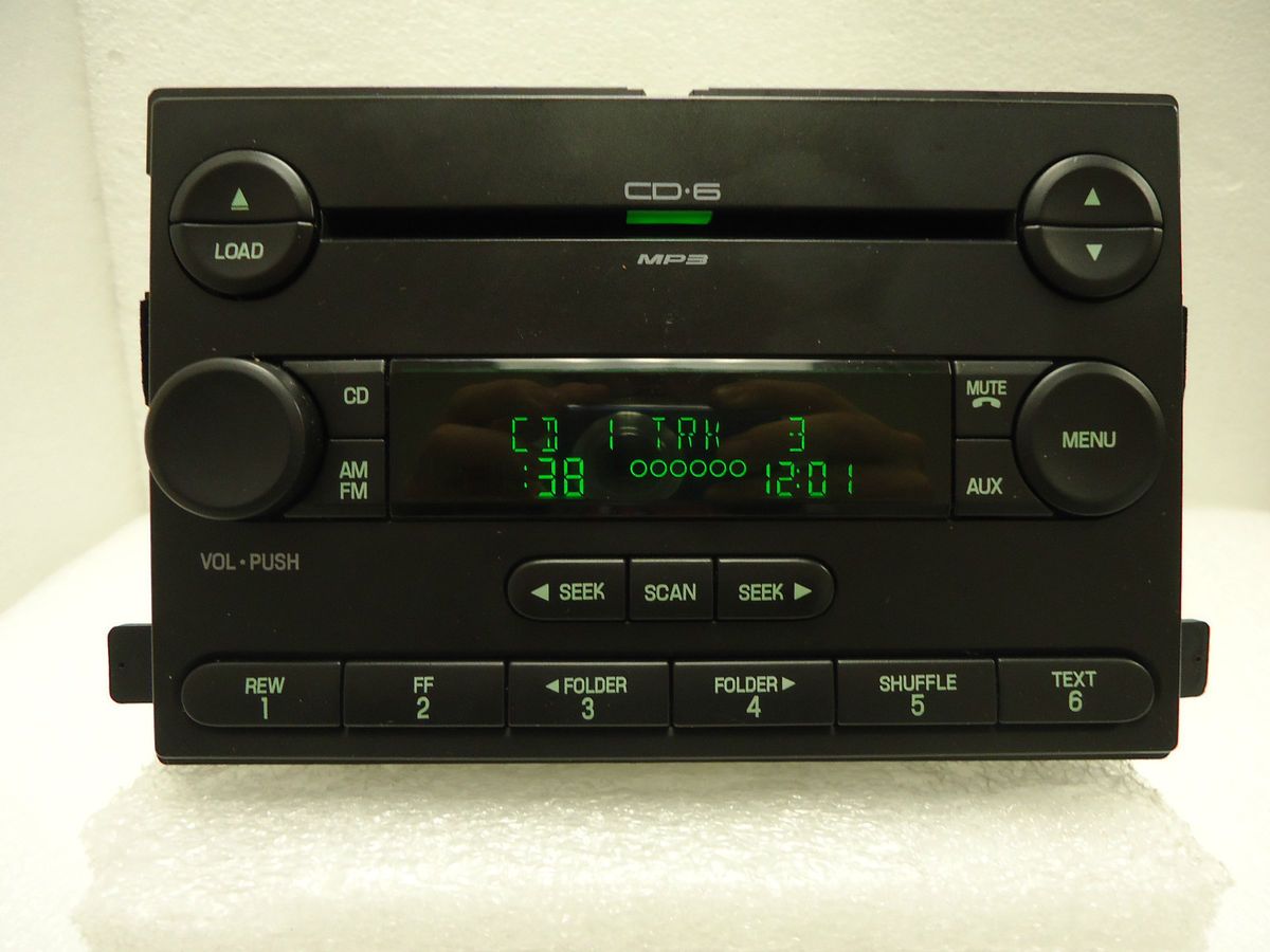 Ford Focus F 250 F 350 Premium Radio Stereo 6 Disc Changer  CD