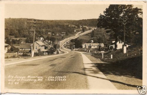 Big Savage MT Frostburg MD National Highway RPPC