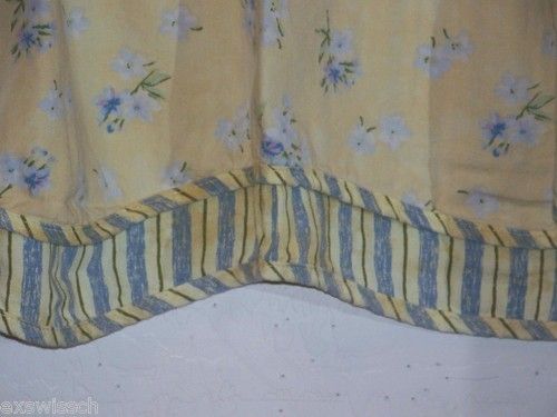 Waverly Fontanelle Buttercream Fairfield Window Curtain Valance 78 x