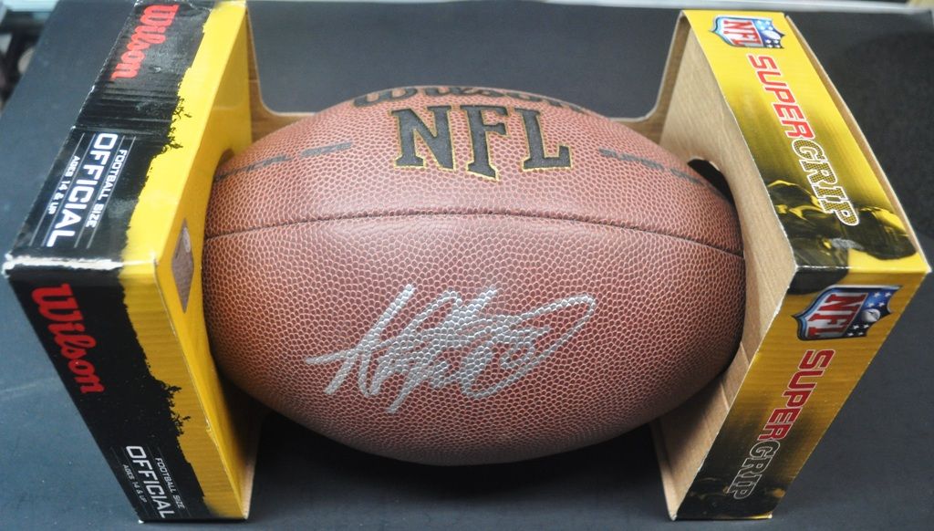  Signed Autographed Football Ball Authentic Memorabilia Holo