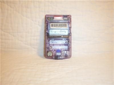 Nintendo Game Boy Color Game Console Bundle 1998 3 Games Accessories