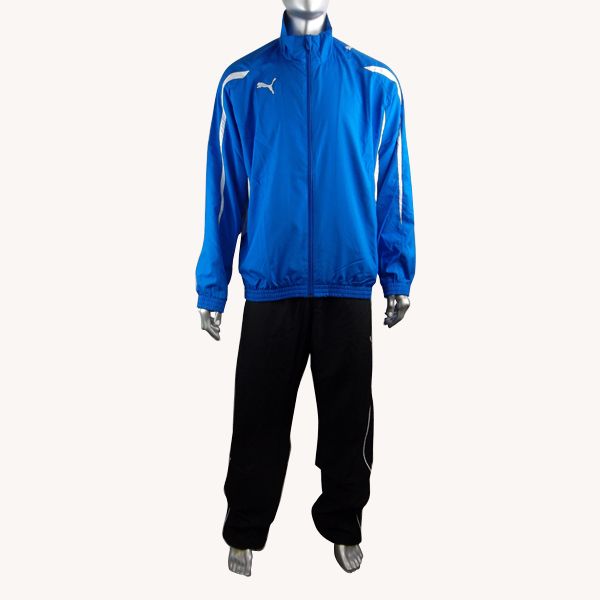 Mens Puma Full Suit Tracksuit Football Powercat Training Track Top