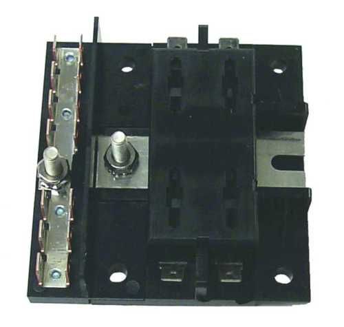 Sierra 4 Gang Fuse Block for ATO ATF Fuses FS40430