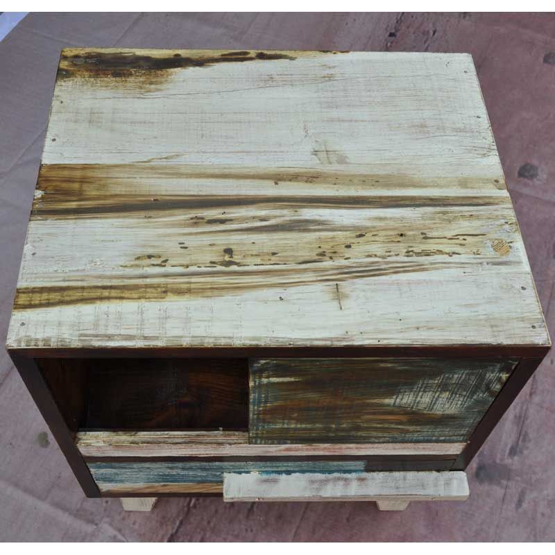  Rustic Distressed Entertainment Media Center Storagetv Stand