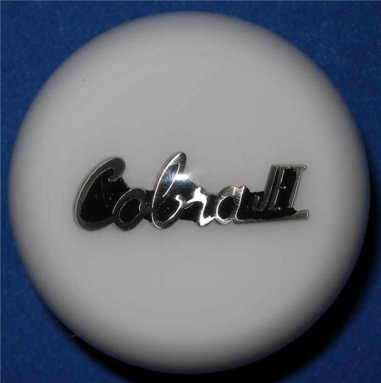 White Cobra Jet Ford Mustang Shelby Shift Gear Knob GT AC 429 Mach 1