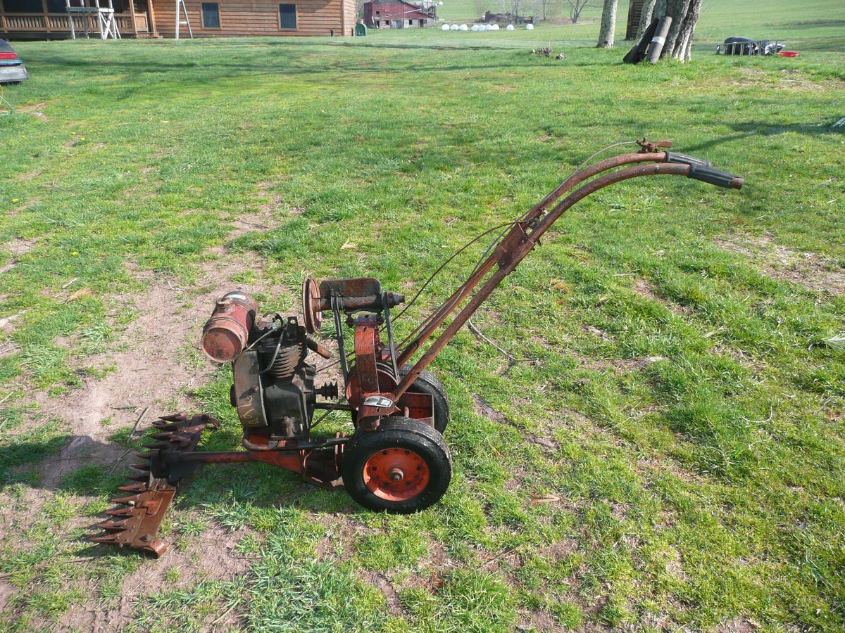 Antique George Garden Tool with Attachments