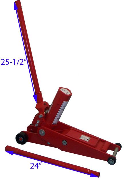 Ton 10000 lbs Forklift Jack Fork Tractor Lift Jack