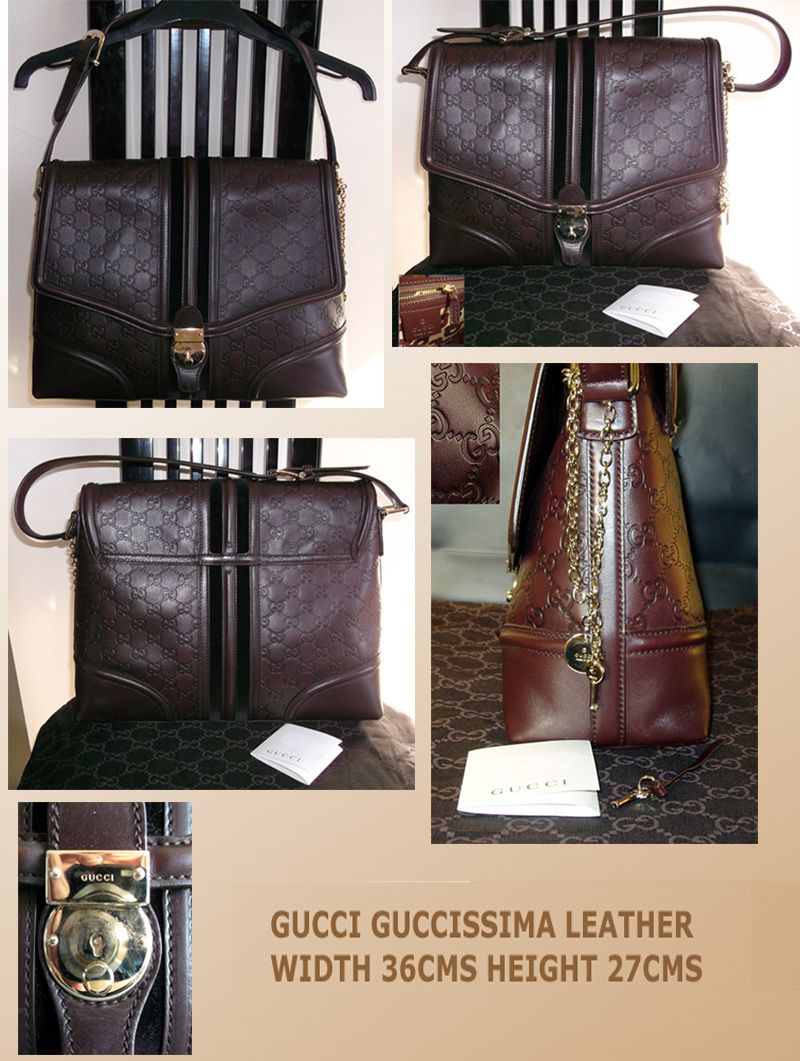 guccissima leather guccissima in italian literally means the most