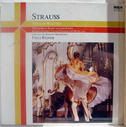 FRITZ REINER strauss waltzes LP Sealed VL 89033 Vinyl 1983 Record