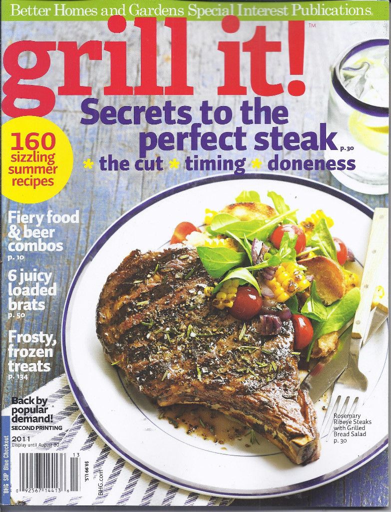 Grill It Magazine Steak Beer Combos Frozen Treats Brats