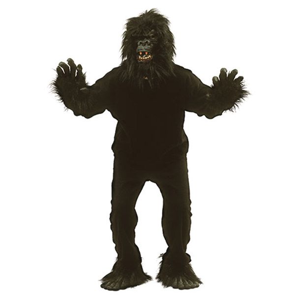  Monkey Fancy Dress Animal Costume – King Kong Body Suit Mask