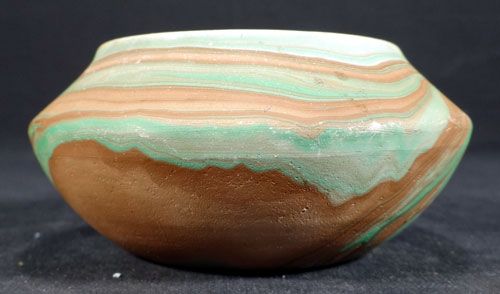 Garden of The Gods Colorado 1930’s Swirl Bowl Eric Hellman Mission