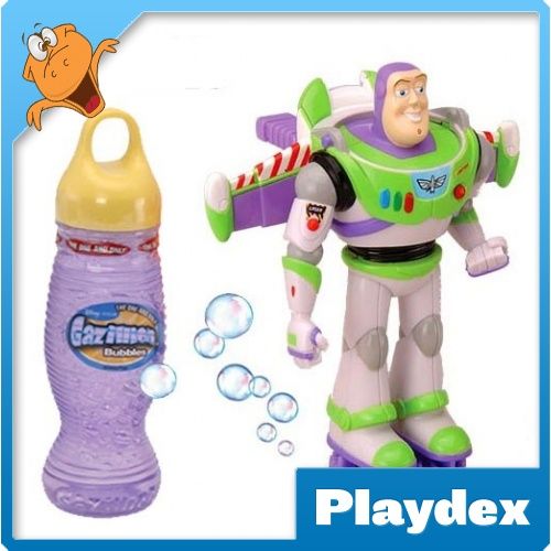 Funrise Gazillion Bubbles Toy Story Buzz Lightyear Bubble Blower