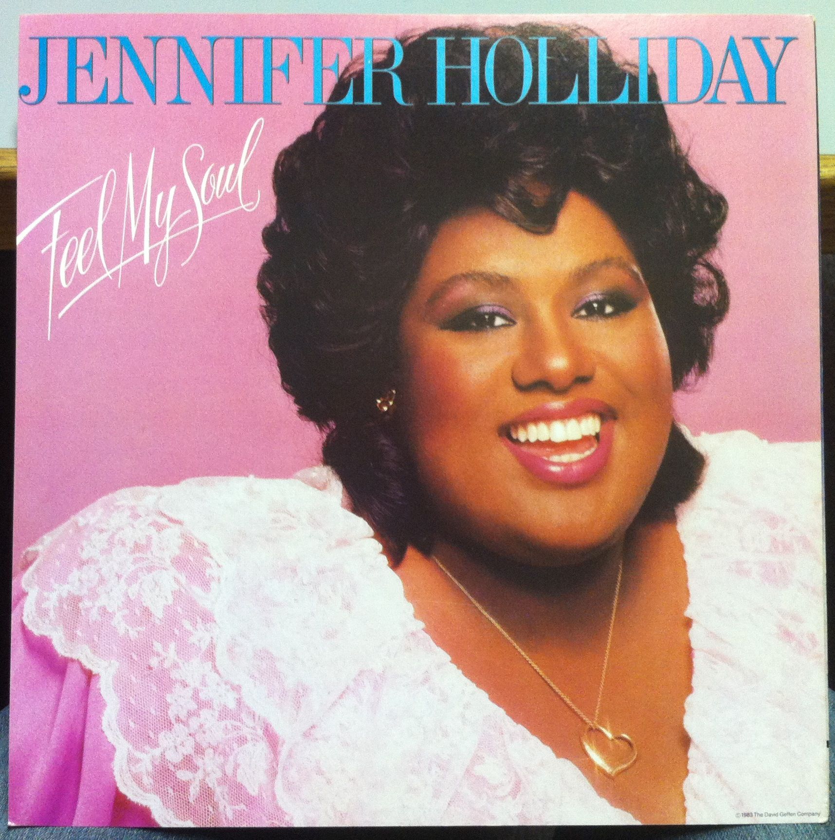 JENNIFER HOLLIDAY feel my soul 12 Promo 1983 Poster Geffen 4014