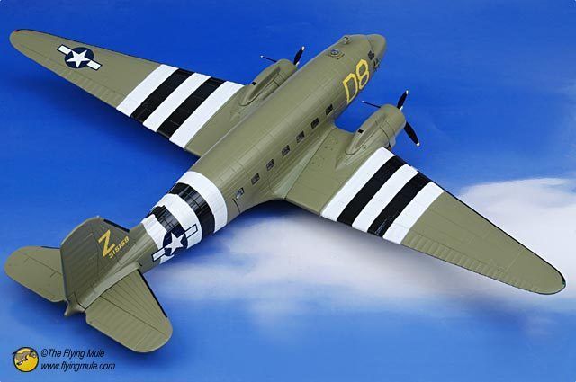 Franklin Mint C 47 B11C969 Argonia D Day Stripes