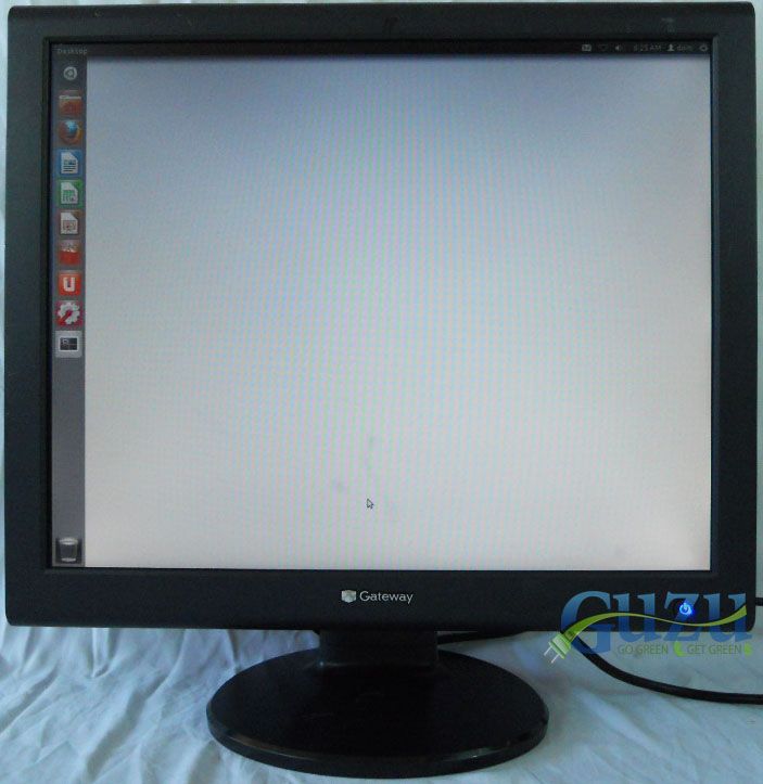 Gateway FPD 1965 19 LCD Flat Screen Monitor TFT1980PS+ Black Tested