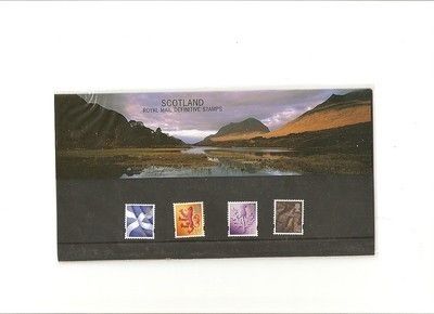 GB Presentation Pack Definitives Pack No 64 Scotland