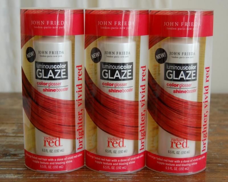John Frieda Radiant Red Luminous Color Glaze, Color Glosser, Shine