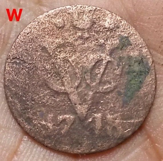 1748 VOC WEST FRIESLAND DUIT DUTCH COLONIAL US COINS Netherlands East