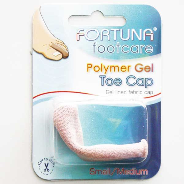 Fabric Lined Gel Toe Cap Protect Ingrowing Toe Nail Etc