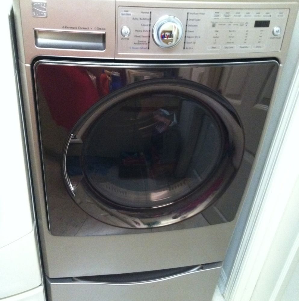 Front Loading Kenmore Elite Steam Dryer Model number 796 81728000