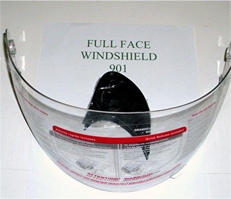 HELMET SHIELD VISOR CLEAR HY 901 FULL FACE IV2 TAOTAO FUEL HONGE JMG