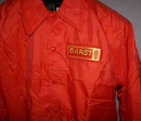 Vintage Garst Seed Company Orange Windbreaker Hunting M