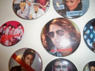 plus Rick SpringfieldBoy Georgethe Michael Jackson pin has a slash