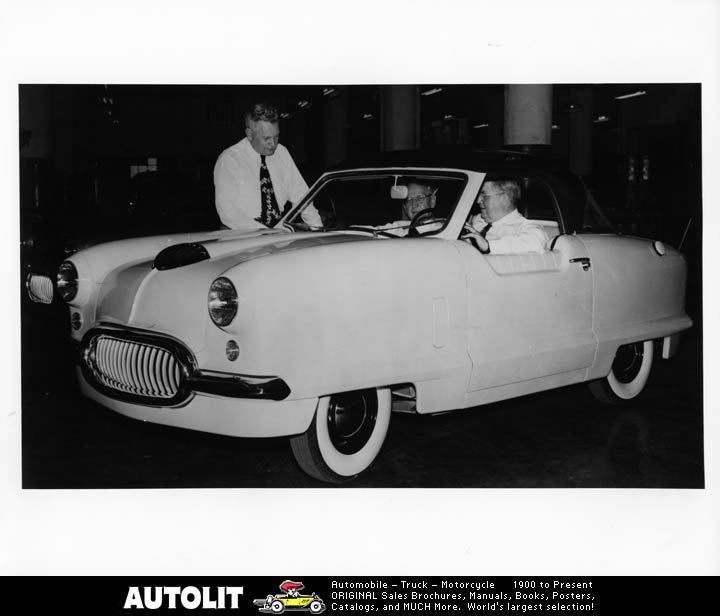 1951 Nash Metropolitan NKI Photo George w Mason