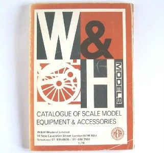 MODELS CATALOGUE OF SCALE MODEL EQUIPMENT & ACCESSORIES, RARE