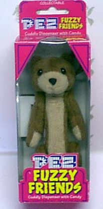  Pez Fuzzy Friends Buddy Bear in Box