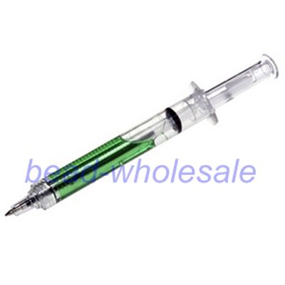  Fashion Syringe Pen Needle Style Ballpoint Pen Novelty Stationery Gift