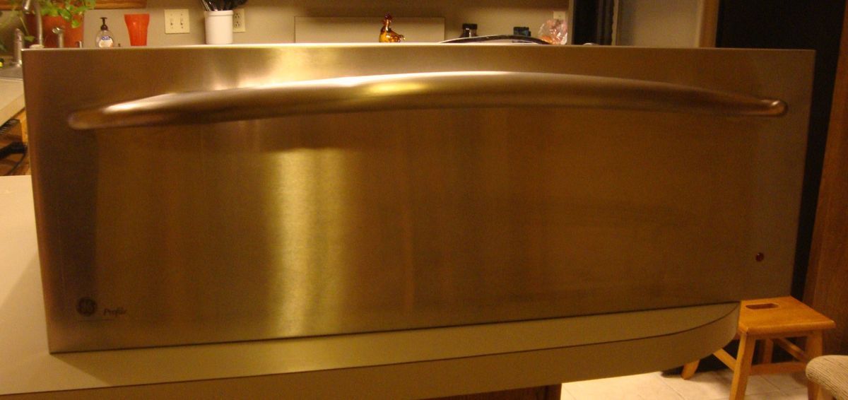 GE Profile 30 Warming Drawer Stainless Steel