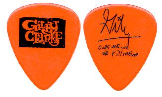Gilby Clarke Guns N Roses Guitar Pick Concert Tour Band Plectrum GNR