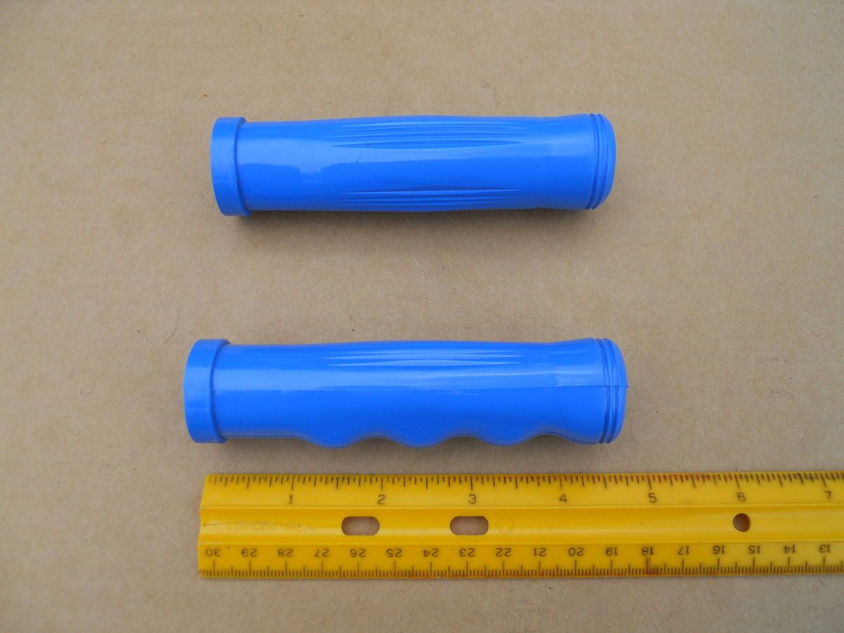 Vintage Handlebar Grips Schwinn Stingray Krate Blue Hunt Wilde Muscle