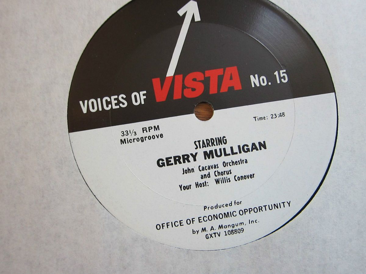 Gerry Mulligan Interview LP Simon Garfunkel Richard Chamberlain