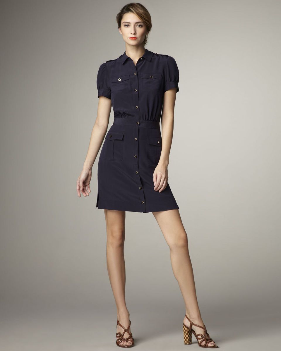 Tory Burch Gennifer Silk Shirtdress