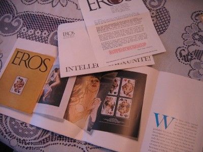  Newspaper Eros Art Magazine Pamphlet Ginsburg Obscenity Prison