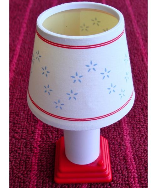 American Girl Doll Molly Nightstand Lamp Works