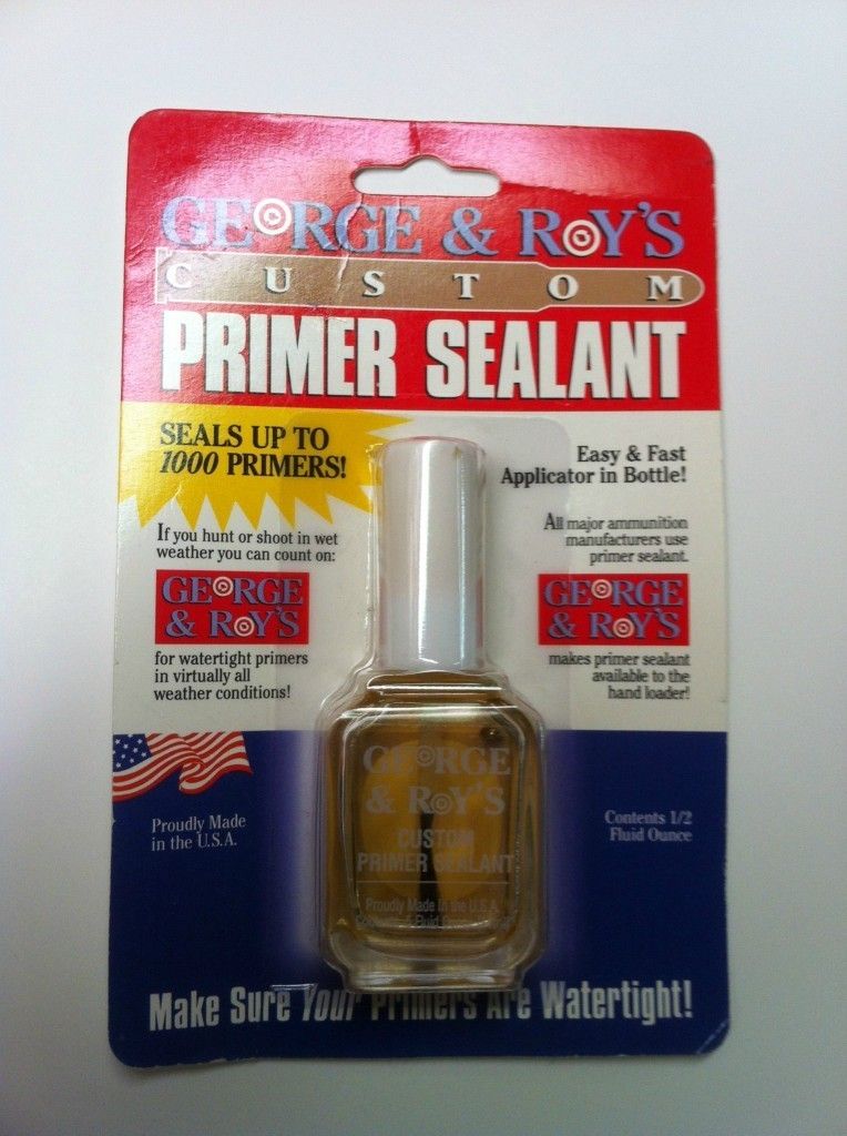 George Roys Reloading Custom Primer Sealant